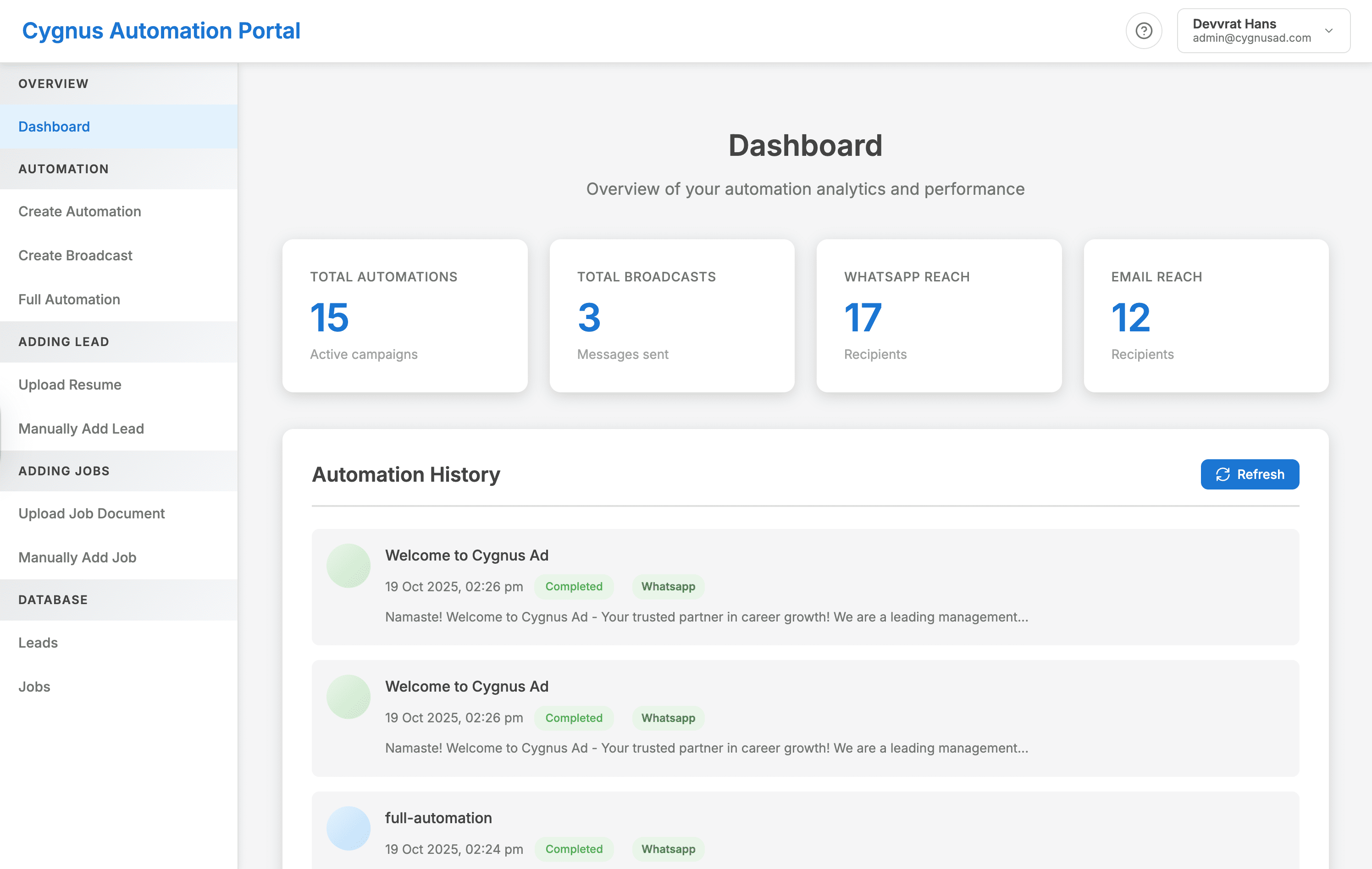 AI Recruitment Portal project preview