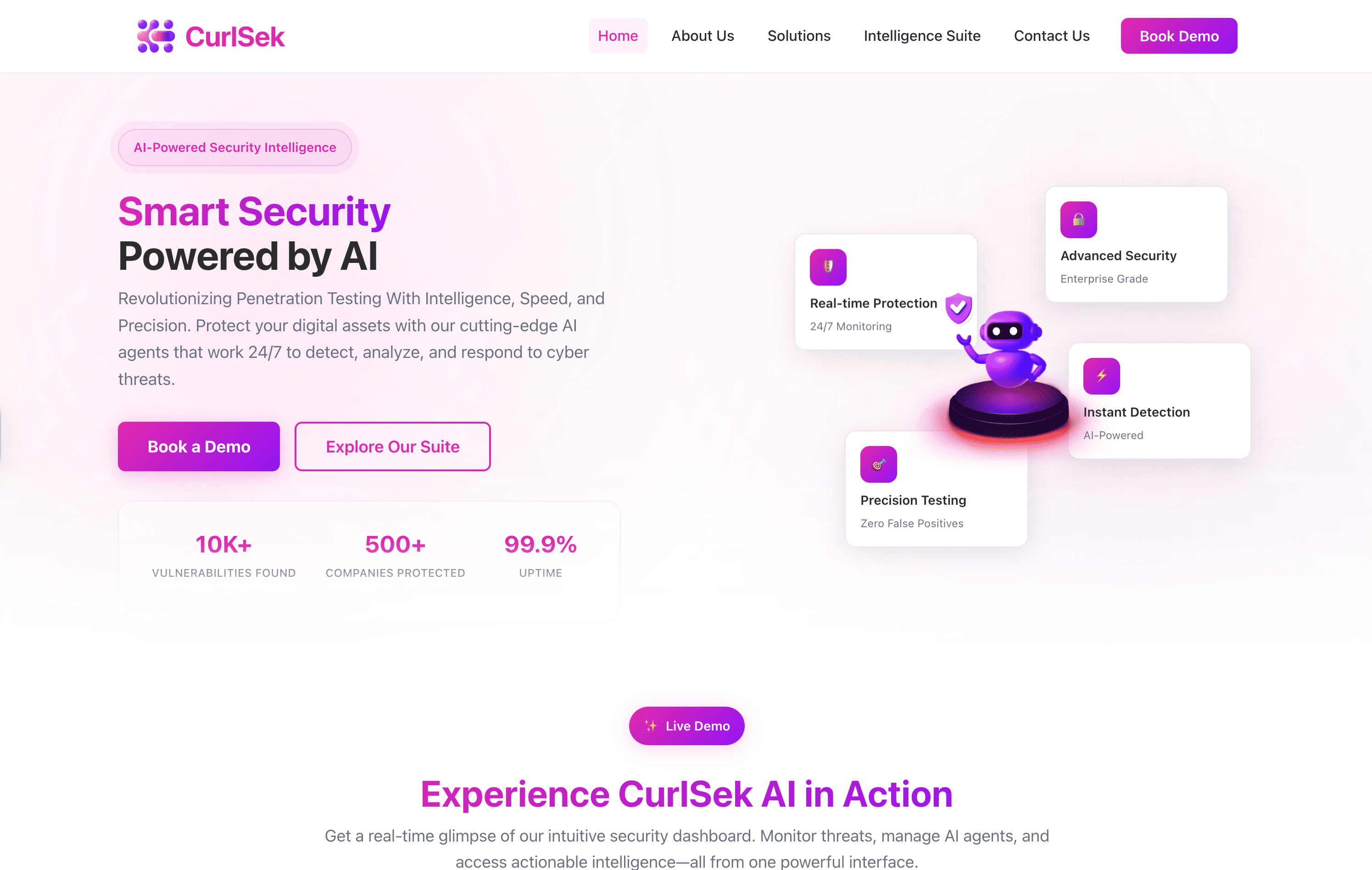 Corporate Website project preview